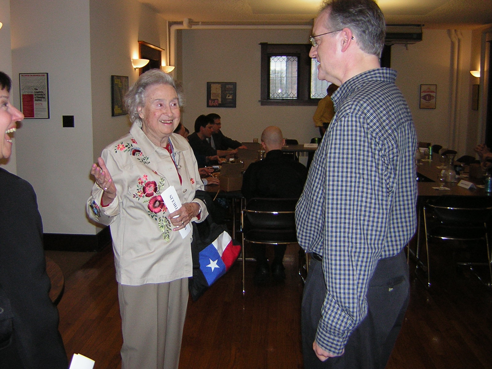 Marjorie Hall Thulin and Professor Robert McKim